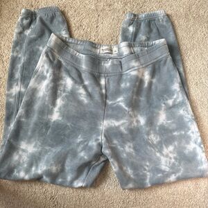 Abercrombie & Fitch Blue Tie-Dye Joggers